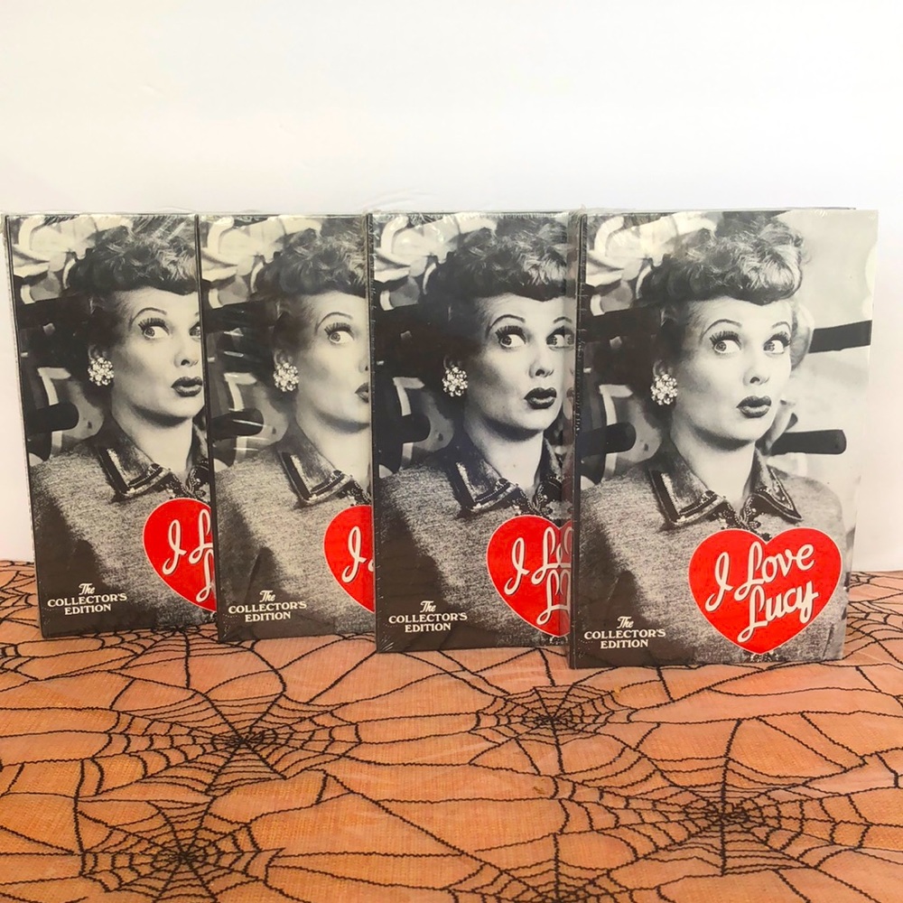 I Love Lucy VHS collectors edition New old stock still sealed. 4 VHS included